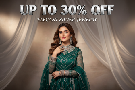 "upto 30% off" wear my jewelry a pakistani model, jewelry you can pick from my store
